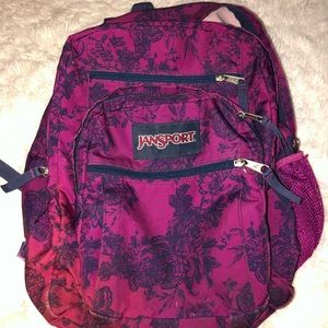 JANSPORT purple backpack